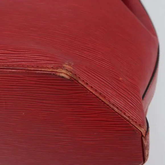 Authentic LOUIS VUITTON Epi Sac Depaule GM Shoulder Bag Red M80197 LV - Picture 16 of 16